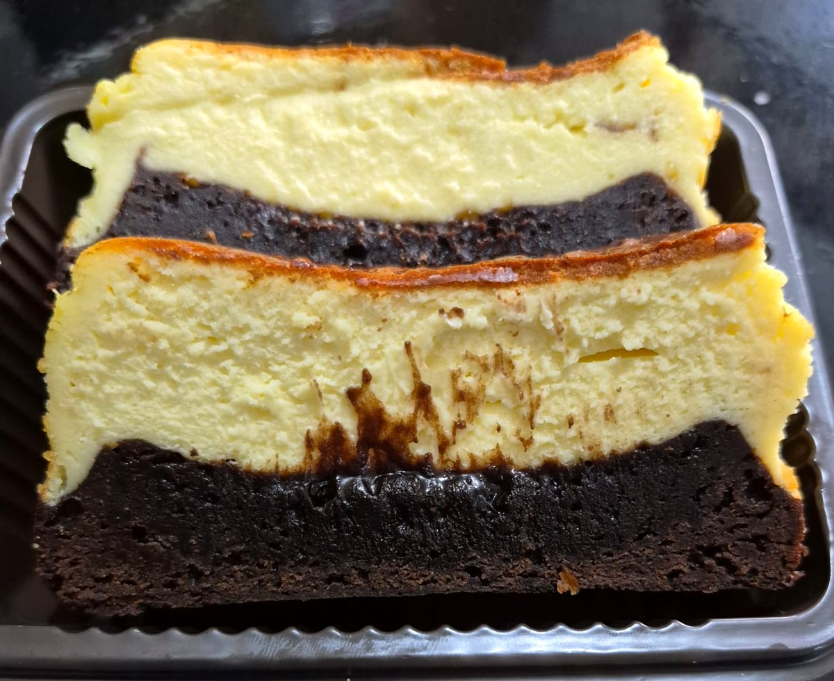 Brownies Burnt Cheesecake